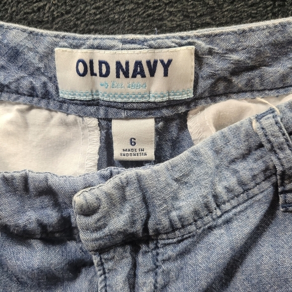 Old Navy Light Blue Casual Pants Size 6 - Picture 5 of 5